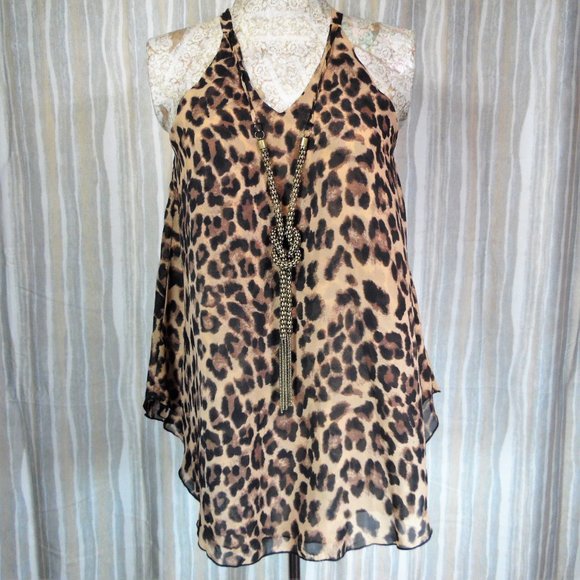 Avec Leopard Print Top - Picture 2 of 12